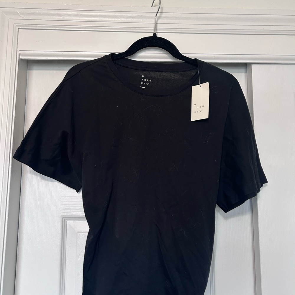 a new day Classic Black Short Sleeve Tee
